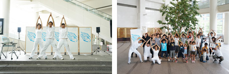 「けんちく体操」ワークショップ